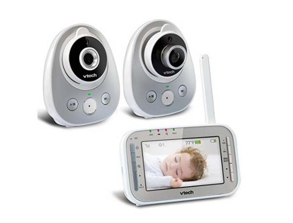VTech 2 camera baby monitor with talk back intercom
