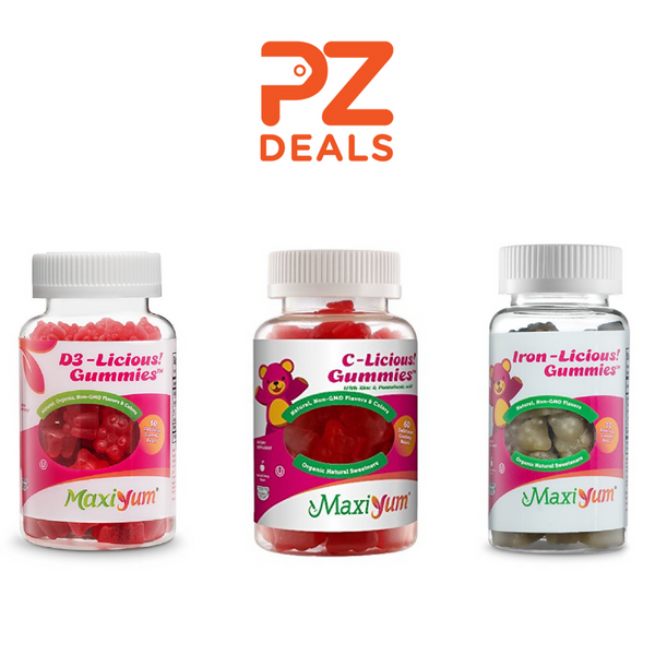 40 % de descuento en vitaminas gomosas Maxi Health