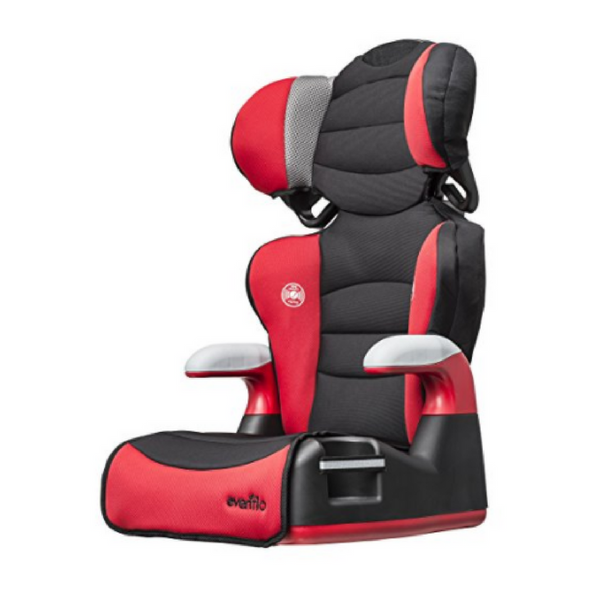 Asiento elevador para automóvil con respaldo alto Evenflo Big Kid