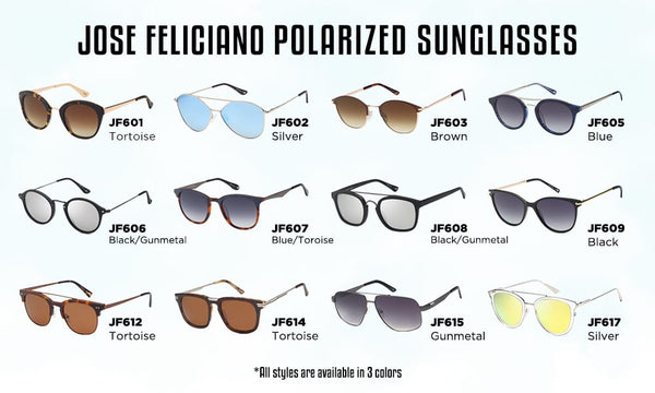 65% off Jose Feliciano Polarized Sunglasses