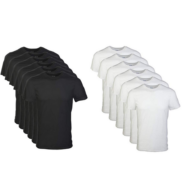 6-Pack Men's Gildan Crew Multipack T-Shirt
