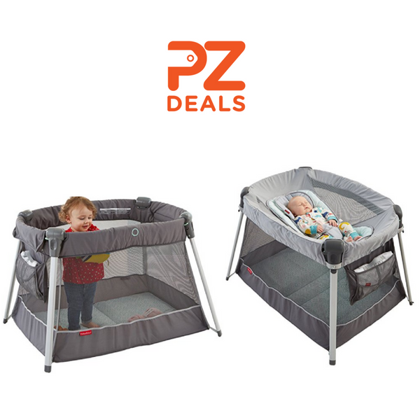 Patio de juegos diurno y nocturno ultraligero de Fisher-Price