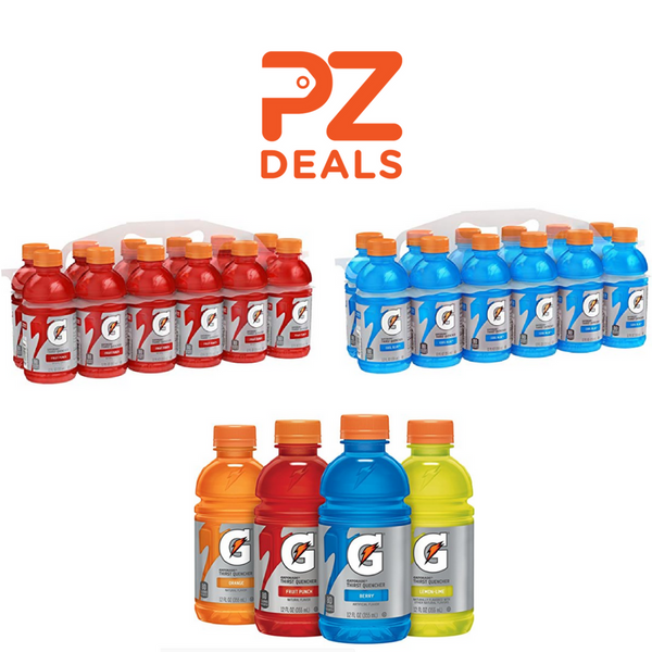 24 bottles of Gatorade