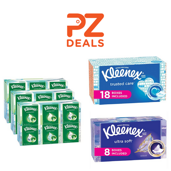36 boxes of Kleenex tissues