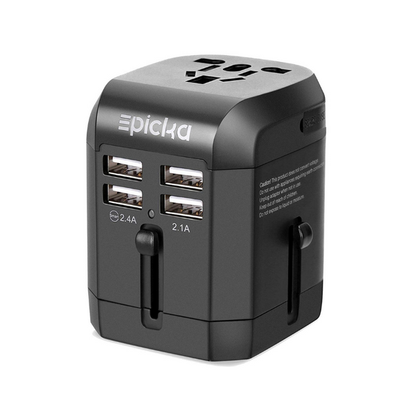 Adaptador de corriente de viaje USB universal