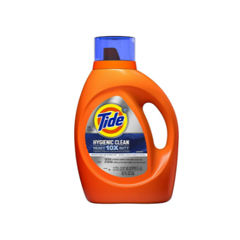 59 Detergente líquido para ropa Load Tide Hygienic Clean Heavy 10x Duty