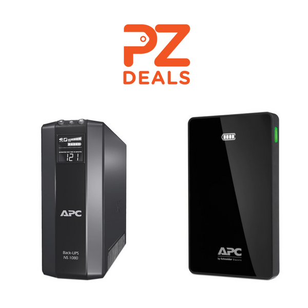 APC Back-UPS 1080VA Battery Backup & Surge Protector + FREE 10000mAh Battery Pack
