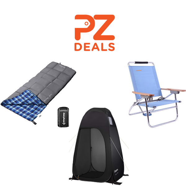 70% de descuento en sacos de dormir, tiendas de campaña y sillas de playa.