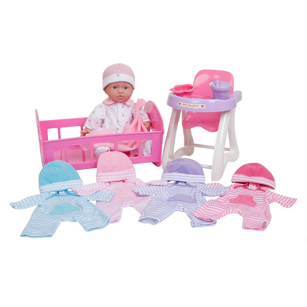 JC Toys Juego de muñecas La Baby