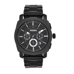 Fossil Men's Chronograph & Analog Watches with Steel or Leather Band