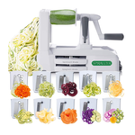 Cortadora de verduras Ultimate Spiralizer de 10 cuchillas con 4 libros electrónicos de recetas