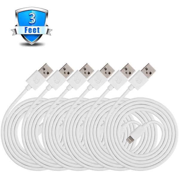 6 certified lightning cables