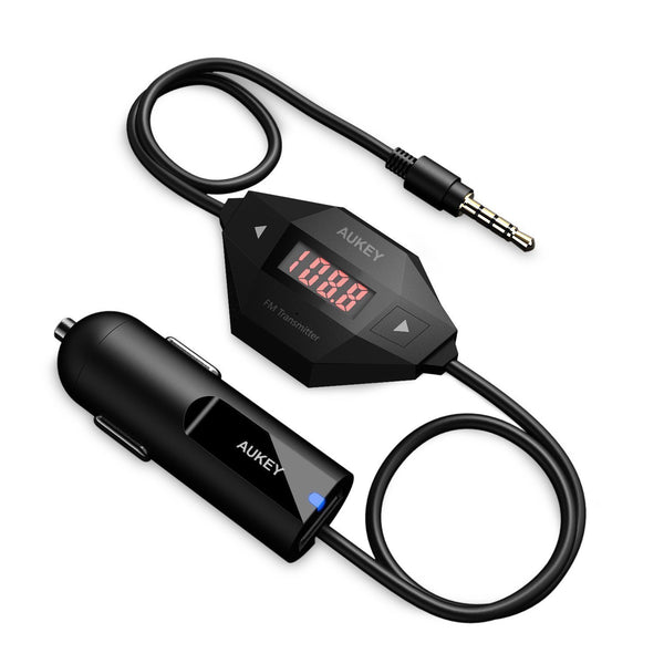 FM Transmitter with USB charging port