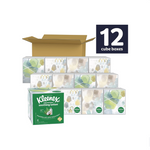 12 Cube Boxes Of Kleenex Expressions Soothing Lotion Facial Tissues
