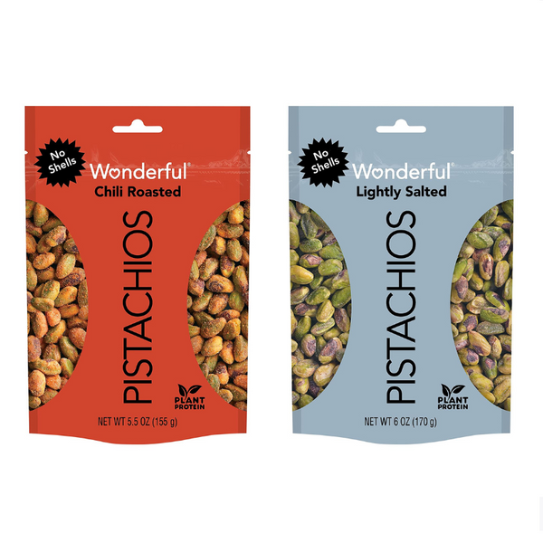 Grandes ahorros en maravillosos pistachos (4 sabores)