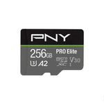 PNY 256GB Pro Elite Class 10 MicroSDXC Flash Memory Card
