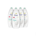 4 Bottles of Dove Body Wash (2 Variations)