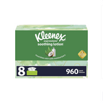 8 Boxes of Kleenex Expressions Soothing Lotion Facial Tissues