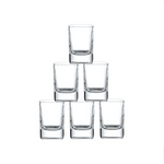 6 Heavy Base Shot Glasses