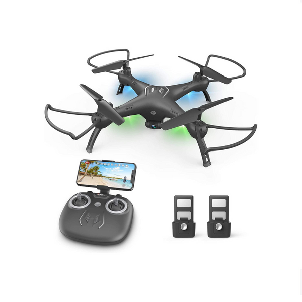 BSR Holiday Gifts ATTOP W10 Drones con cámara para adultos/niños/principiantes