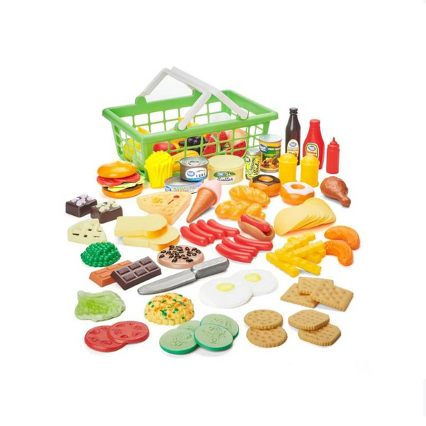 100 Piece Kid Connection Play Food Set