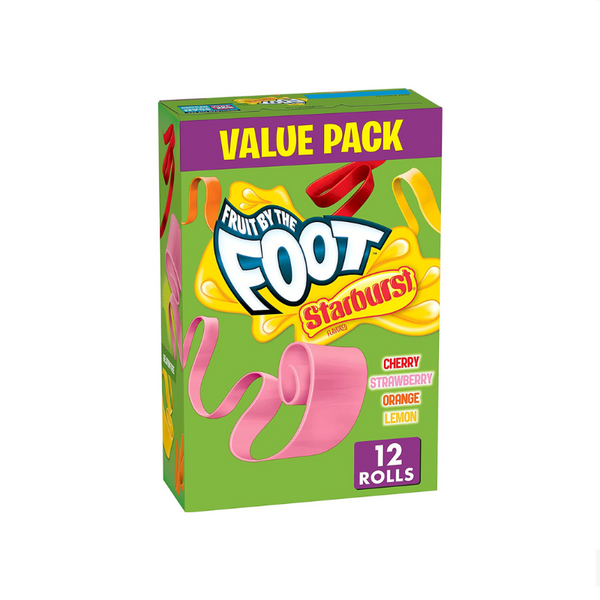 Pack of 12 Fruit by the Foot Fruit Flavored Snacks Variety Pack