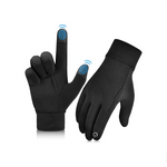Touch Screen Winter Warm Black Gloves