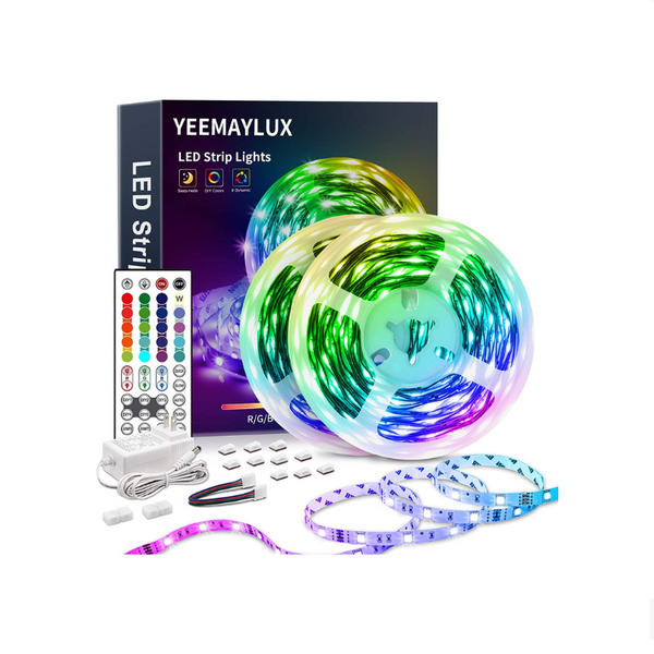 32.8ft Color Changing LED Strip Lights