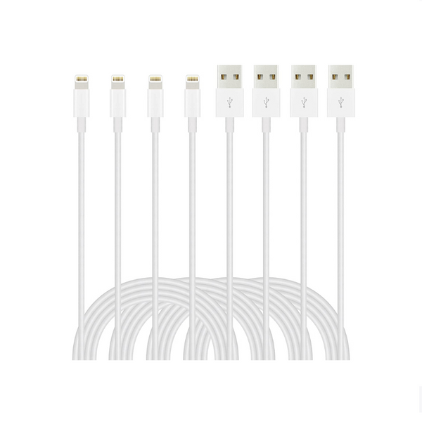 4 iPhone Charger Lightning Cables