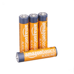 4 Amazon Basics AAA Alkaline Batteries