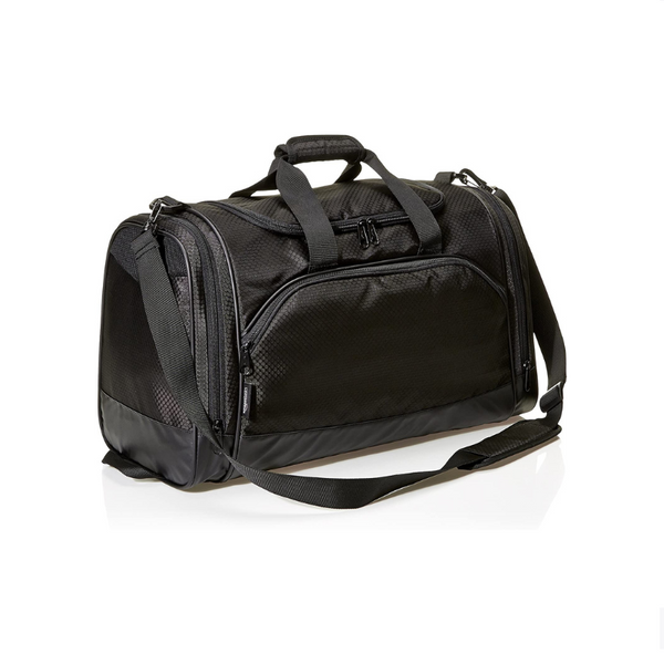 Amazon Basics Small Lightweight Durable Sports Duffel Gym Bag