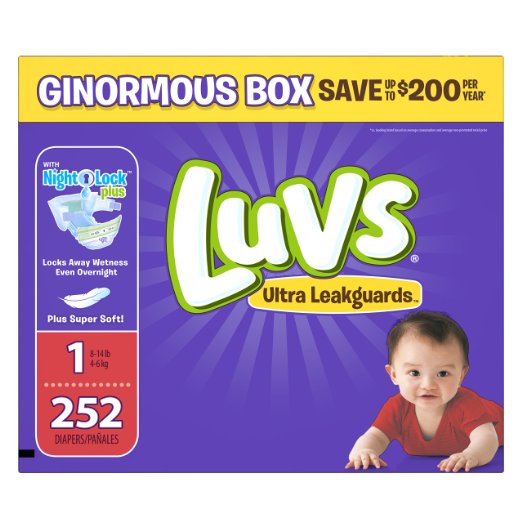 Pañales desechables Luvs Ultra Leakguards