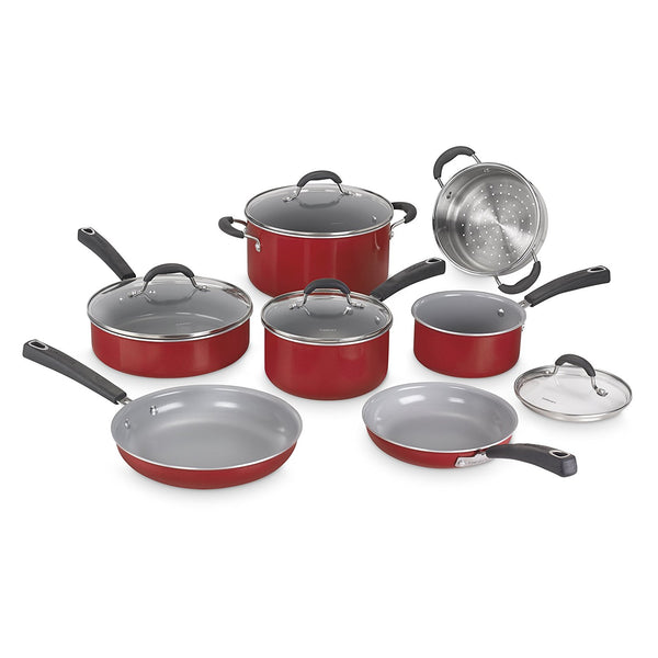 Cuisinart 54C-11R Advantage Ceramica XT Cookware Set