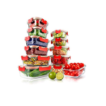 24-Pc NutriChef Glass Food Storage Containers Set