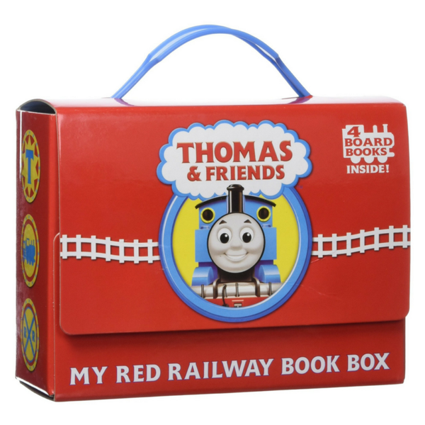 Juego de cajas de libros My Red Railway de Thomas y sus amigos
