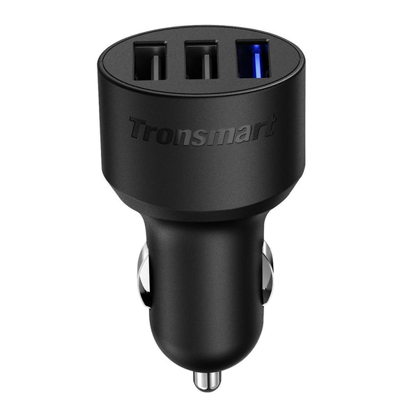 Quick Charge 3-Port USB Car Charger + Micro USB Cable