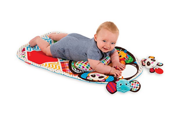 Peek and Play Tummy Time Activity Mat