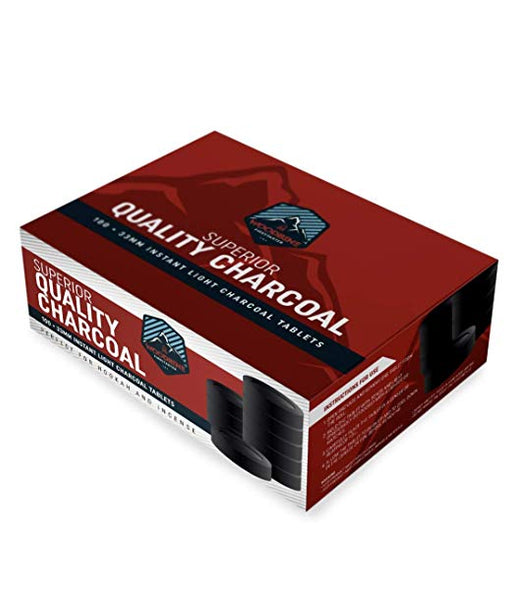 Woodbine Hookah Coals, encendedores de fuego de carbón de incienso, 100 tabletas