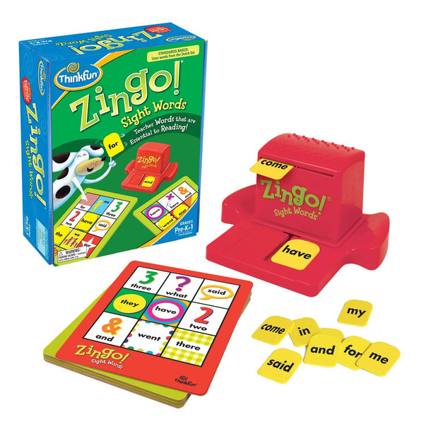 Zingo Sight Words