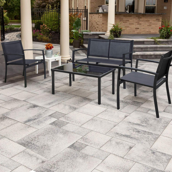 4 Pieces Patio Furniture Set
