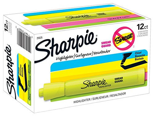 Pack of 12 Sharpie Highlighters