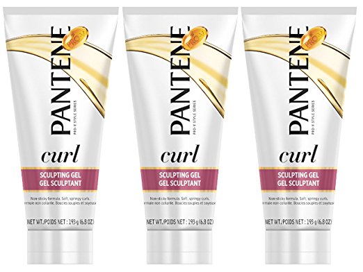 3 Pack of Pantene Curl Perfection Sculpting Hair Gel