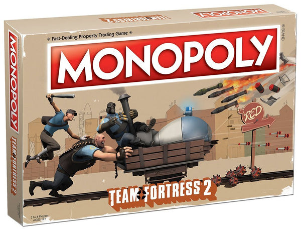 USAopoly Team Fortress 2 Monopoly Game
