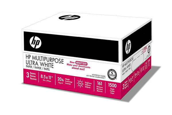 3 reams of HP paper
