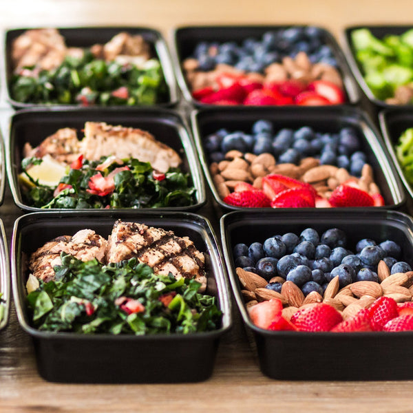 Pack of 10 meal prep containers