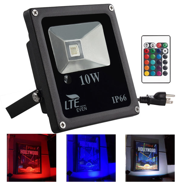 16 color LED flood light