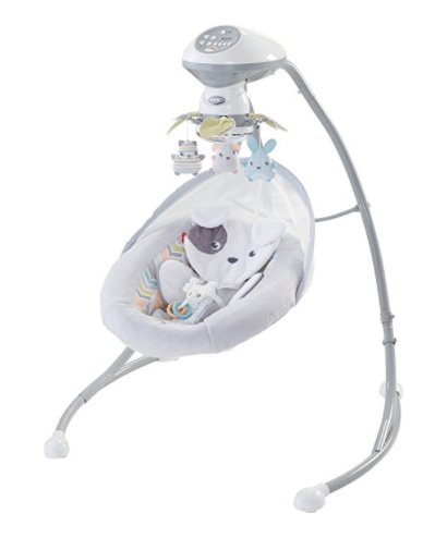 Fisher-Price Sweet Snugapuppy Dreams Cradle 'n Swing