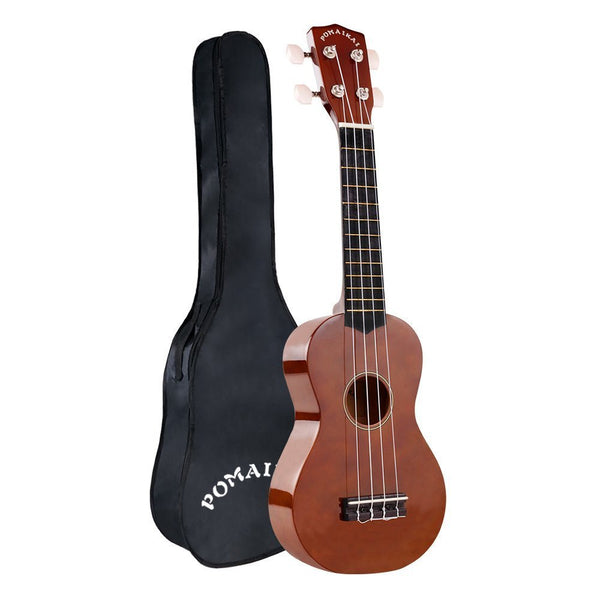 Ukelele soprano de 21 pulgadas con funda