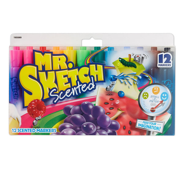Pack of 12 Mr. Sketch Scented Markers