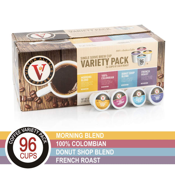96 Pack Of Victor Allen’s Variety Pack Of K-Cups